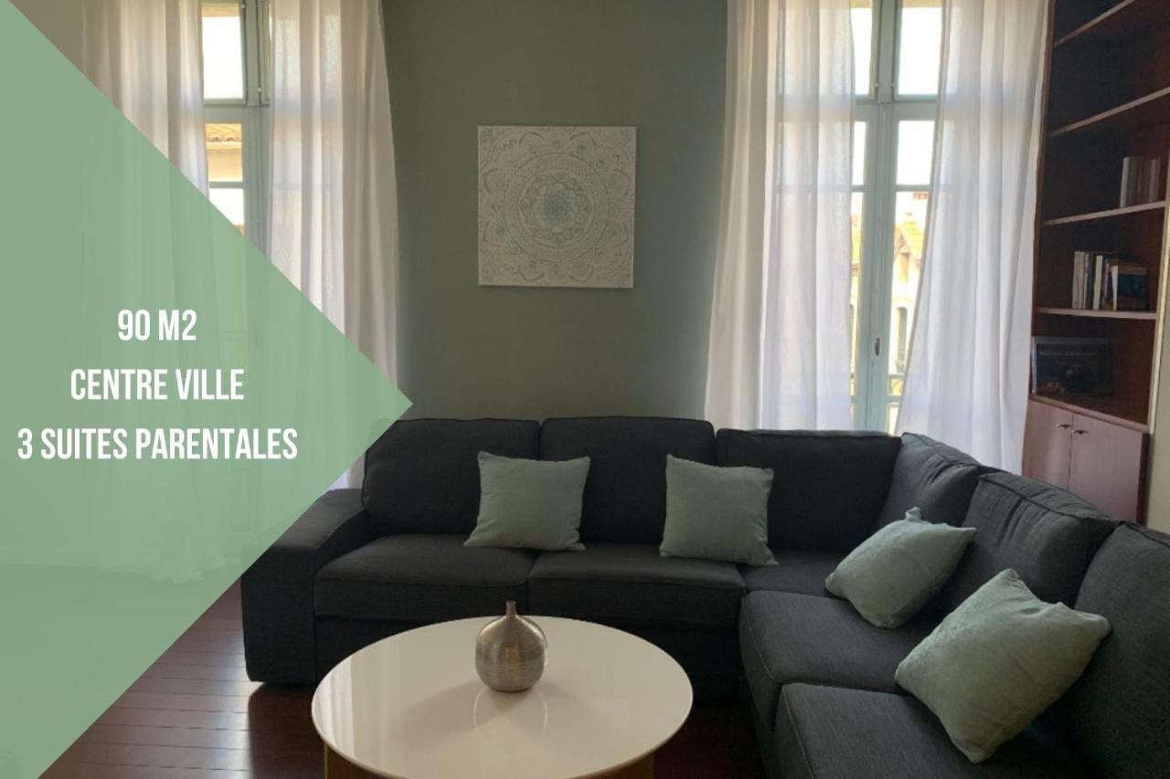 Beau T4 Hyper Centre Avec Parking Apartment Perpignan Luaran gambar